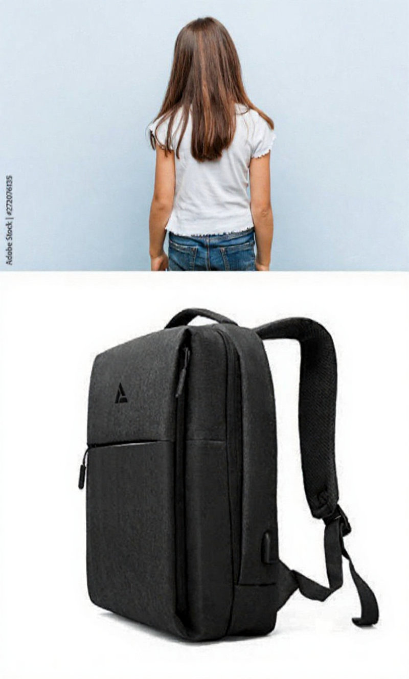 add the backpack to the character