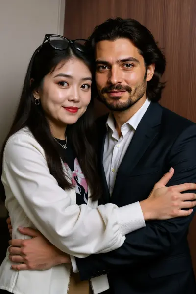 Hugging Pose